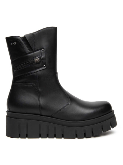 Nero Giardini I6 18100 D 100, stivali da donna neri