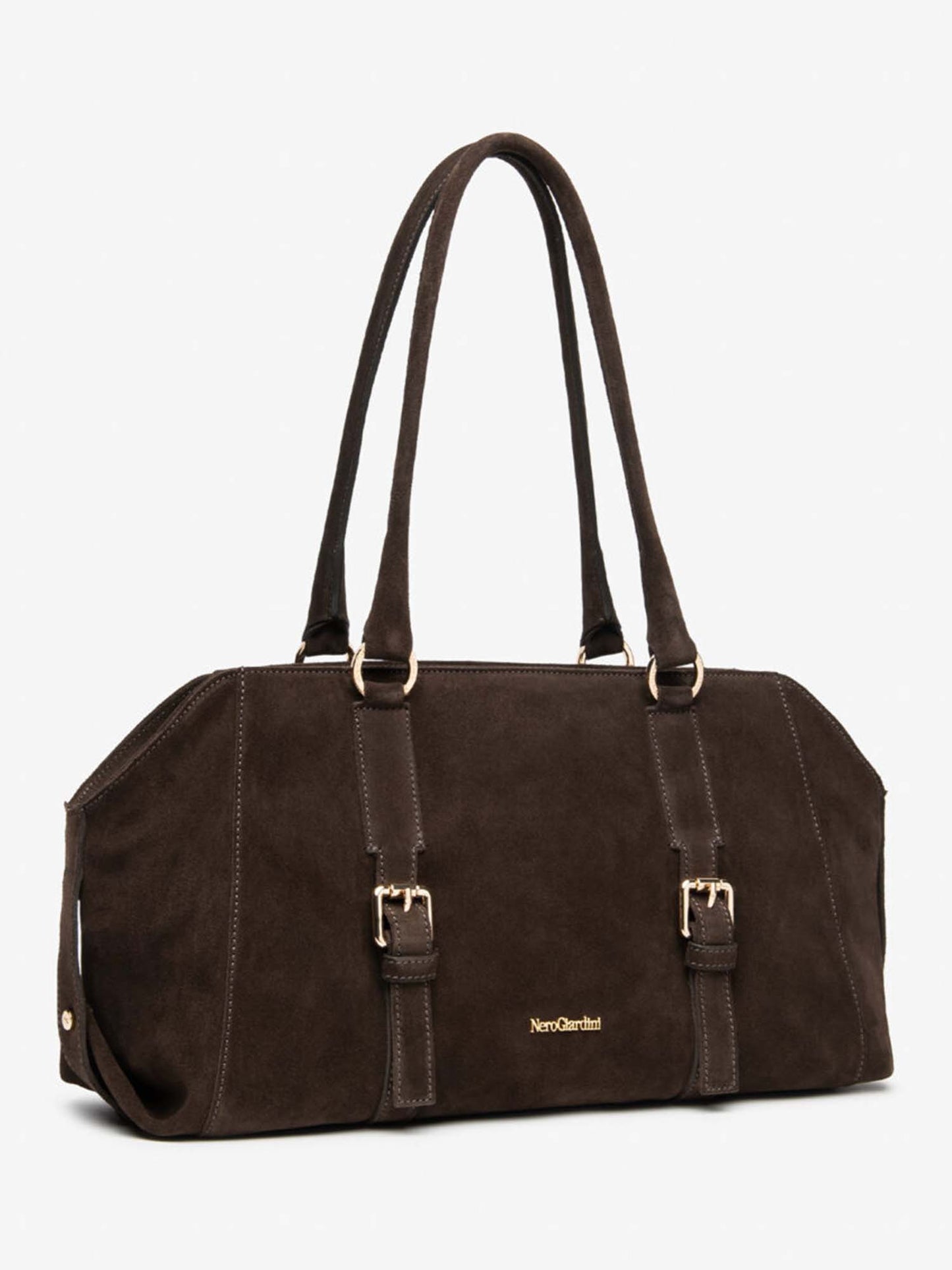 Nero Giardini I6 44320 D 300, borsa da uomo marrone