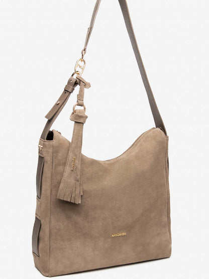 Nero Giardini I6 44330 D 405, borsa da Donna adulto fango