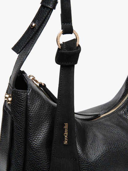 Nero Giardini I6 44331 D 100, borsa da uomo nera