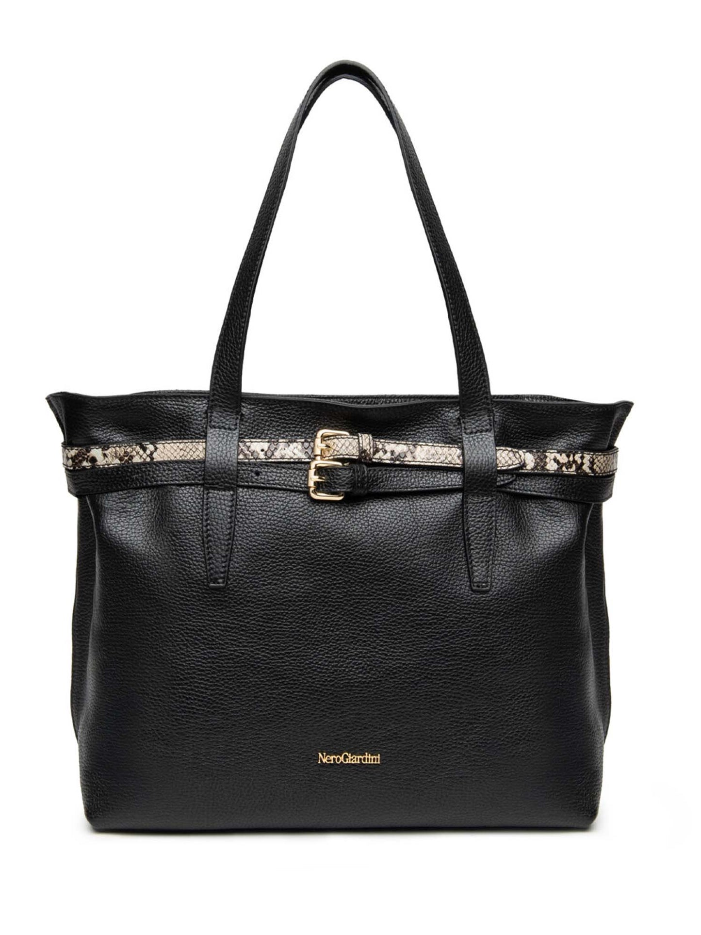 Nero Giardini i6 44351 D 100, borsa da Donna adulto nero