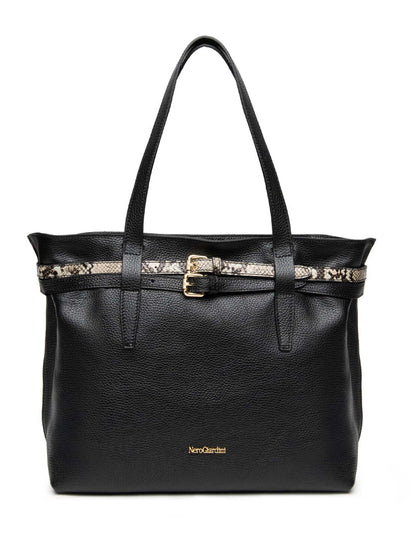 Nero Giardini i6 44351 D 100, borsa da Donna adulto nero