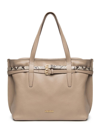 Nero Giardini I6 44351 D 502, borsa da Donna adulto fango