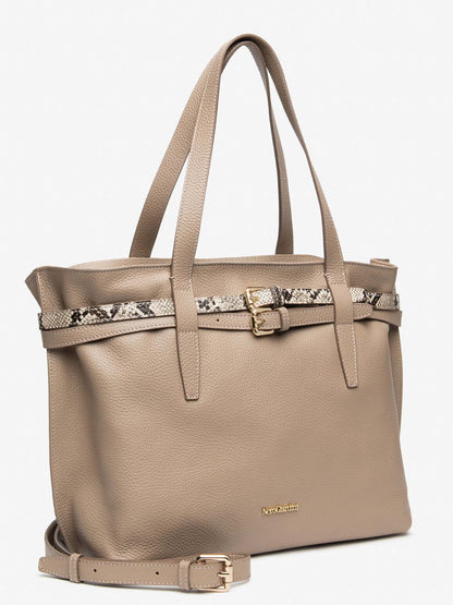 Nero Giardini I6 44351 D 502, borsa da Donna adulto fango