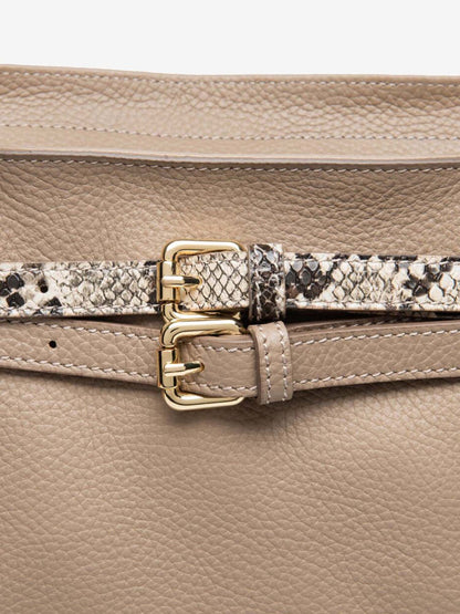 Nero Giardini I6 44351 D 502, borsa da Donna adulto fango