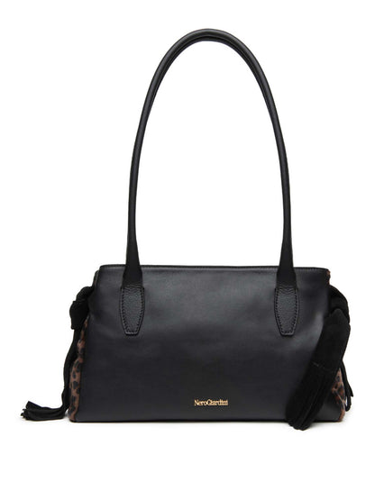 Nero Giardini I6 44384 D 100, borsa da uomo nera