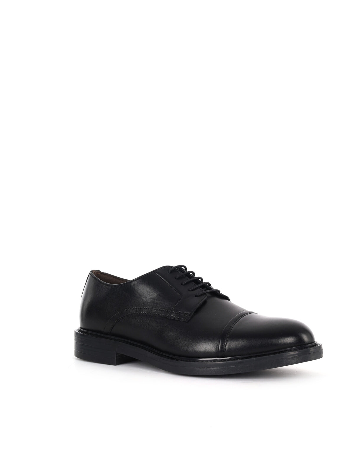 Shoelab 6566 Dirk, stringata da uomo nere