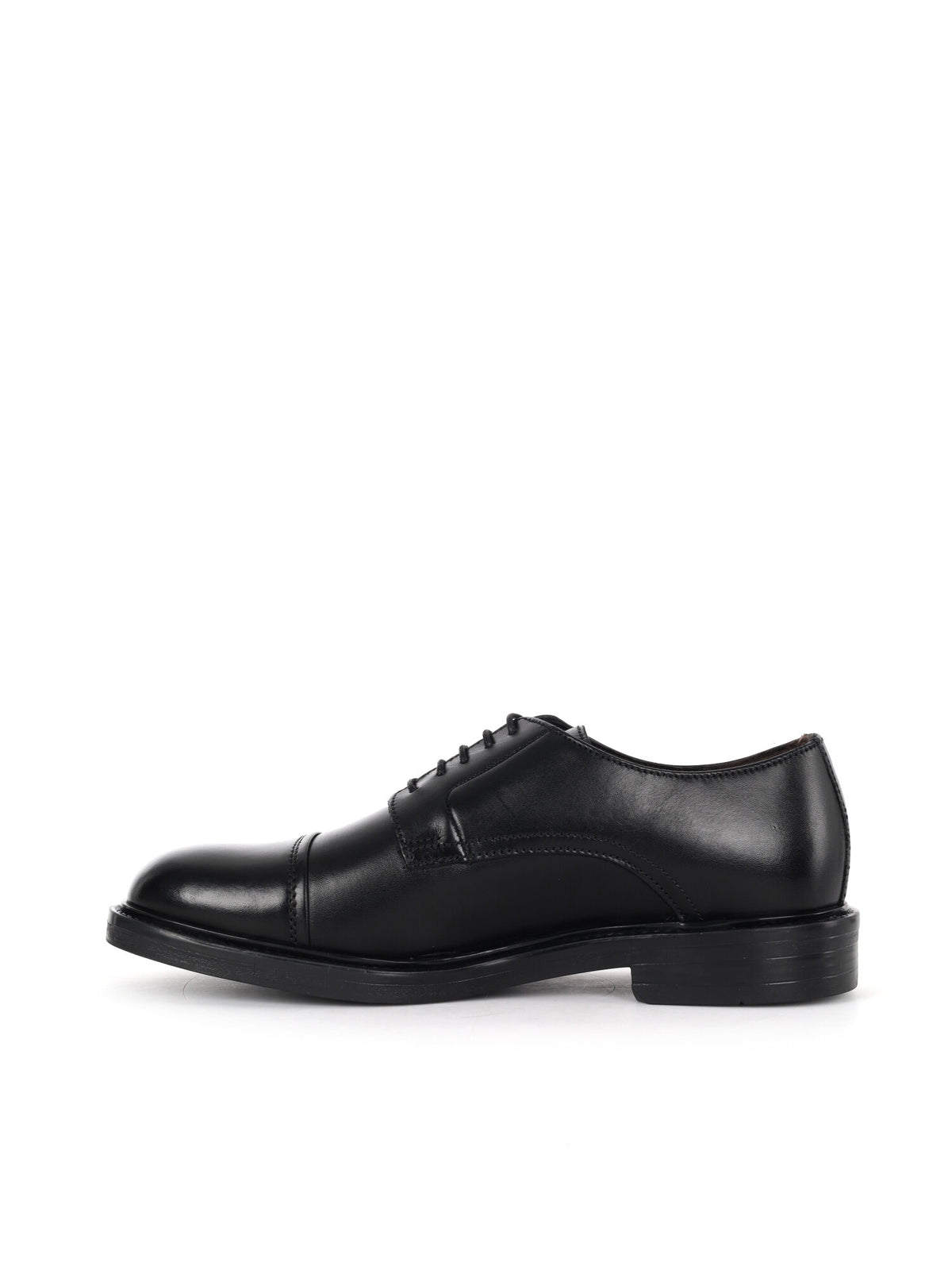 Shoelab 6566 Dirk, stringata da uomo nere
