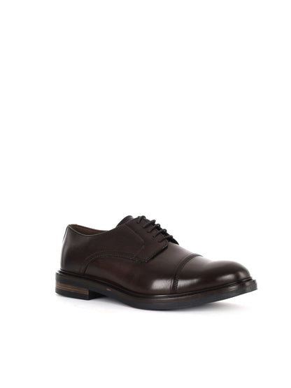Shoelab 6566 Dirk Tdm, stringata da Uomo marrone