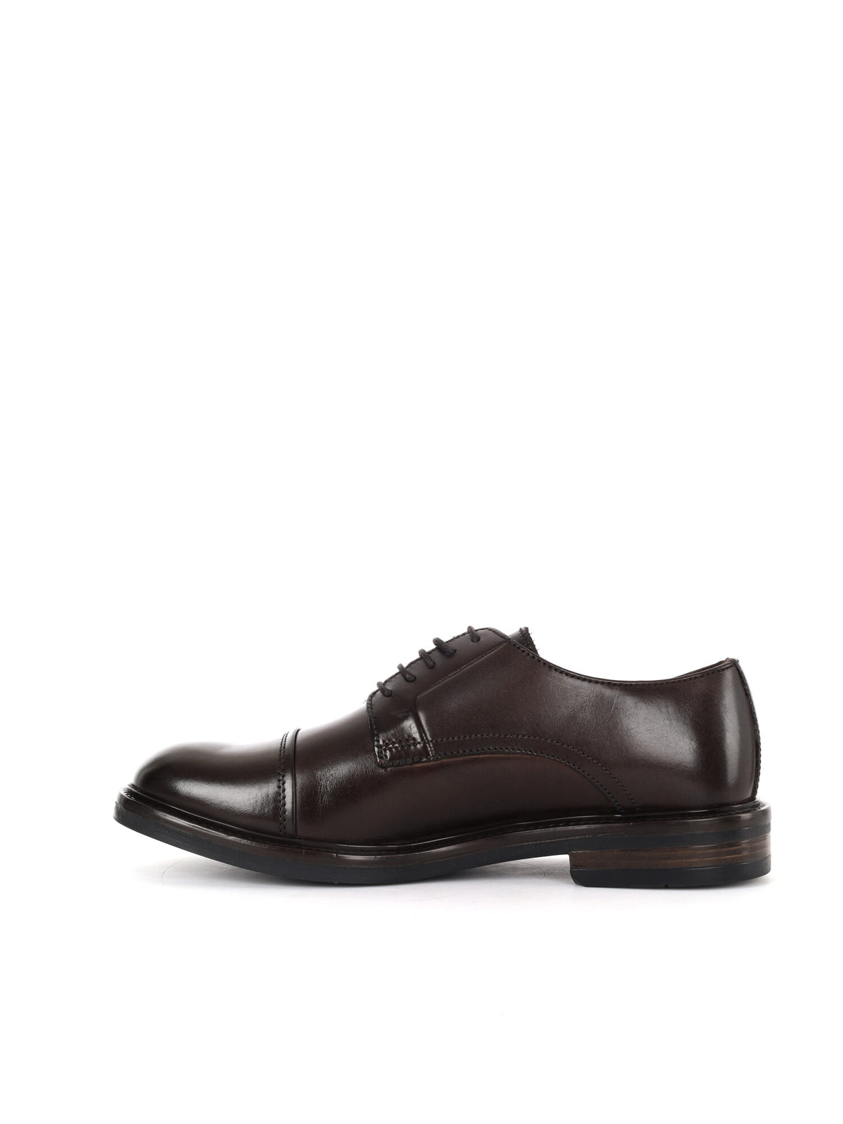 Shoelab 6566 Dirk Tdm, stringata da Uomo marrone