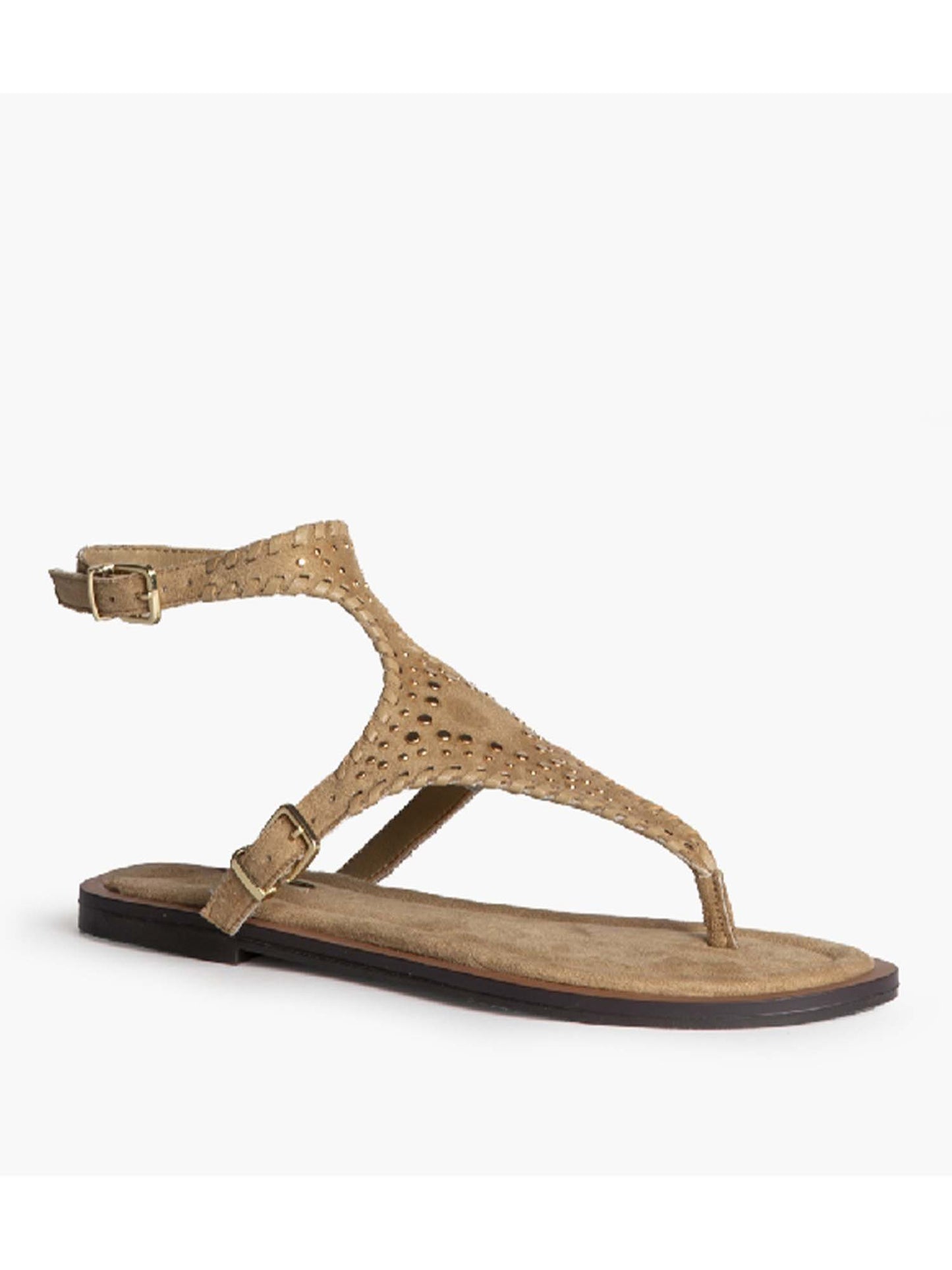 Sandali bassi Corina beige da donna, comfort e stile primaverile