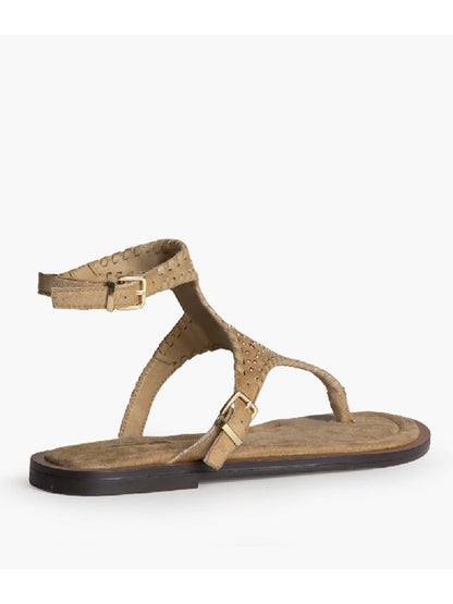Sandali bassi Corina beige da donna, comfort e stile primaverile