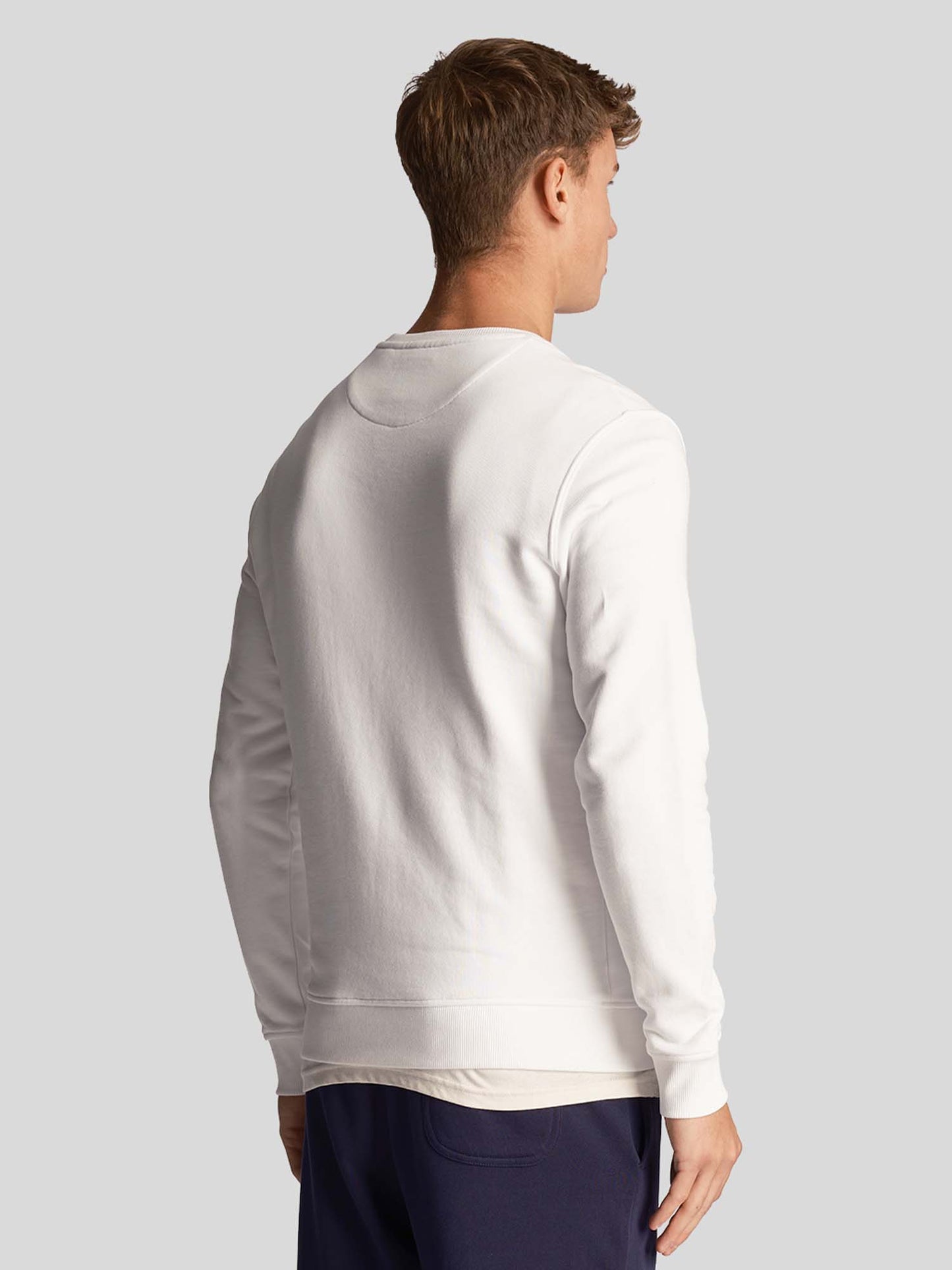 FELPA LYLE&SCOTT UOMO BIANCO