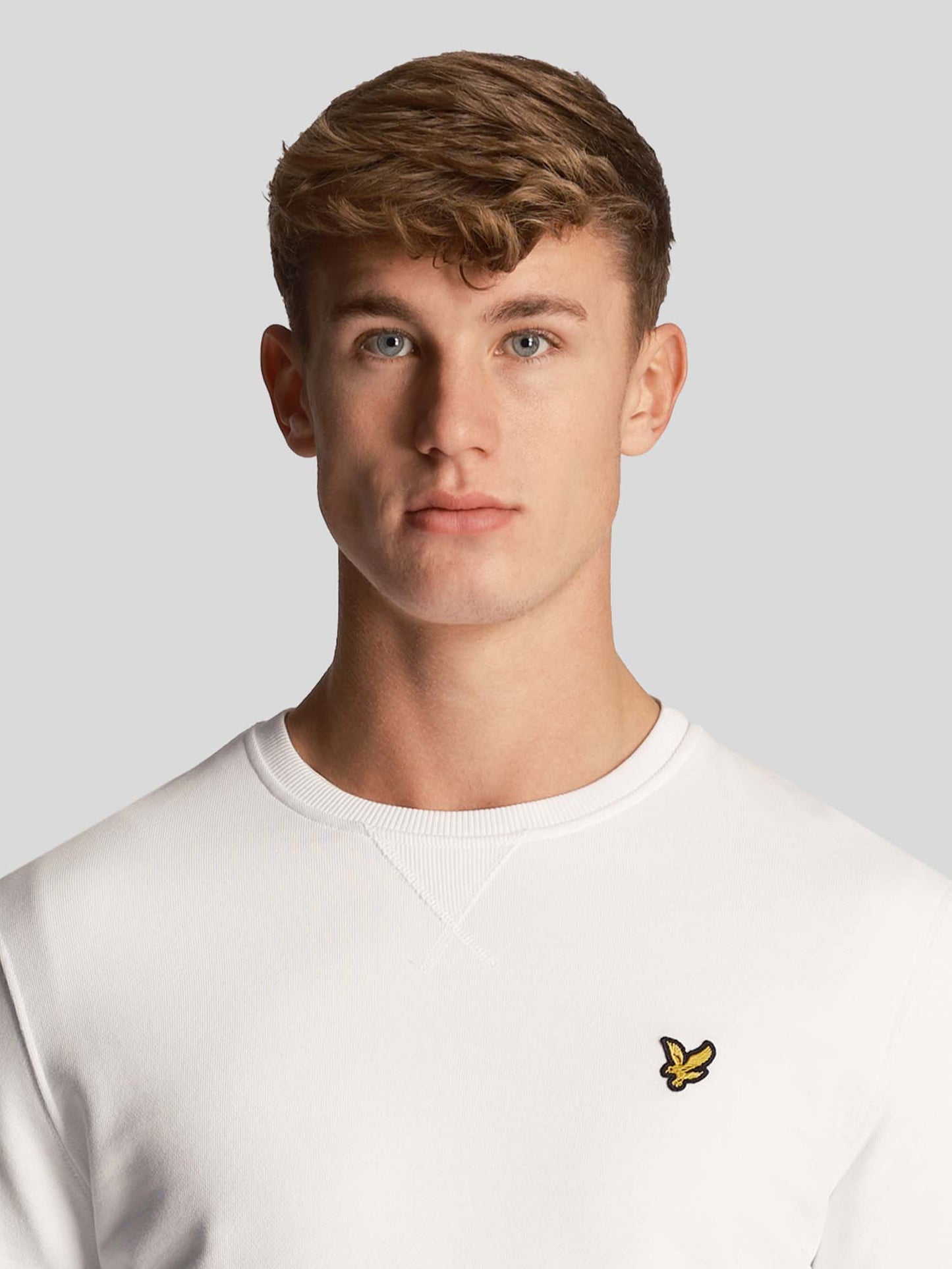 FELPA LYLE&SCOTT UOMO BIANCO