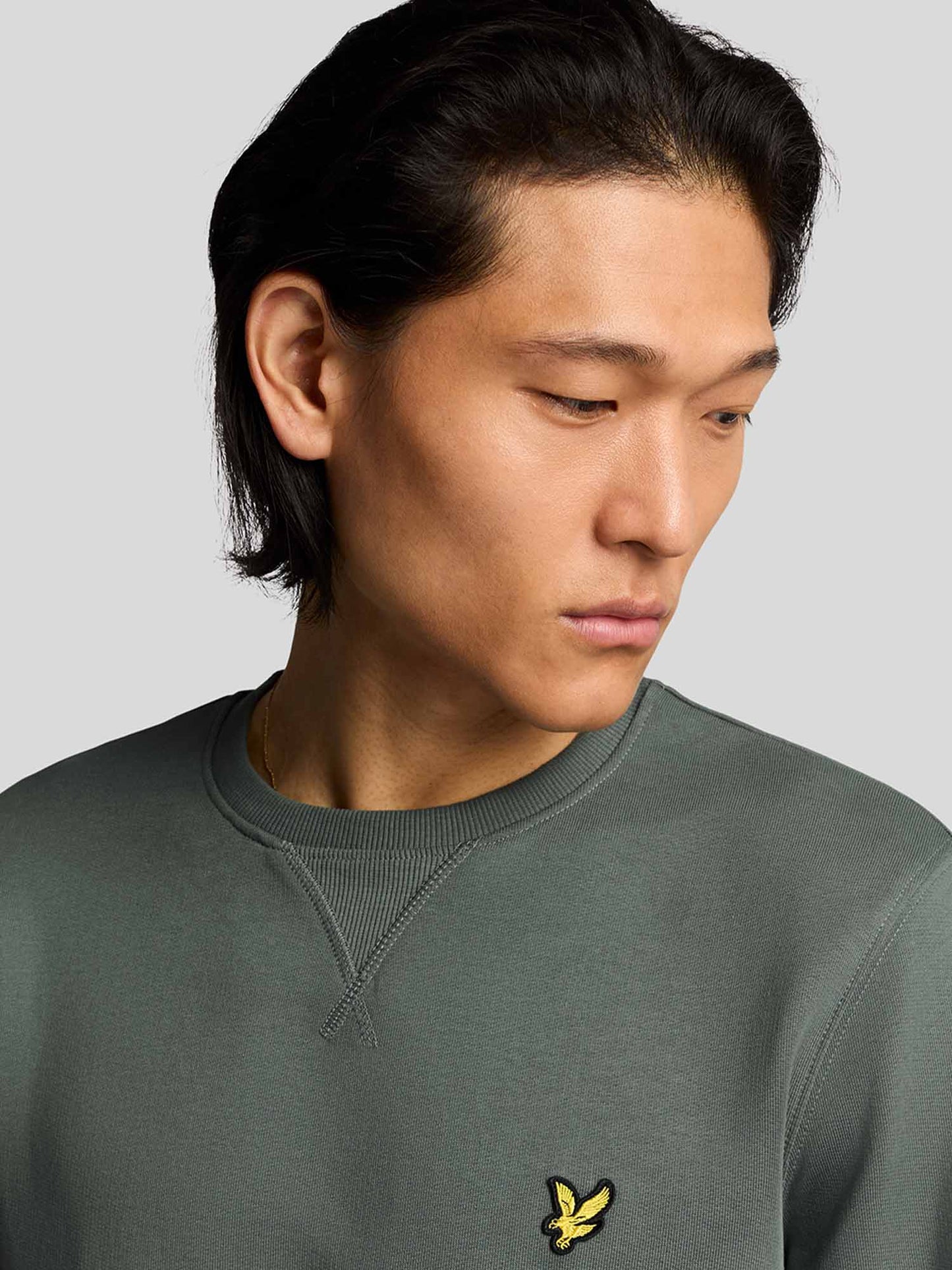 FELPA LYLE&SCOTT UOMO SALVIA