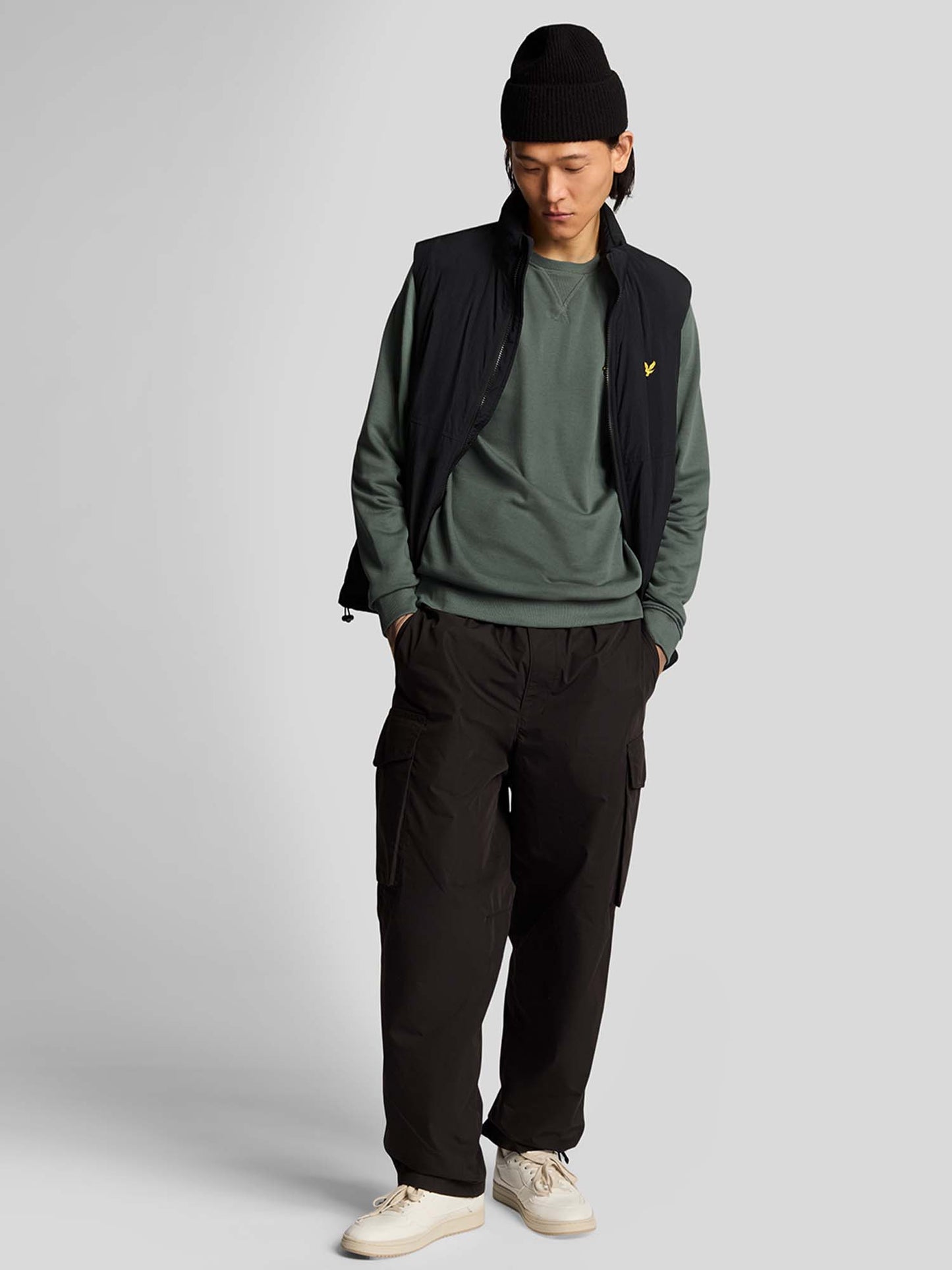 FELPA LYLE&SCOTT UOMO SALVIA
