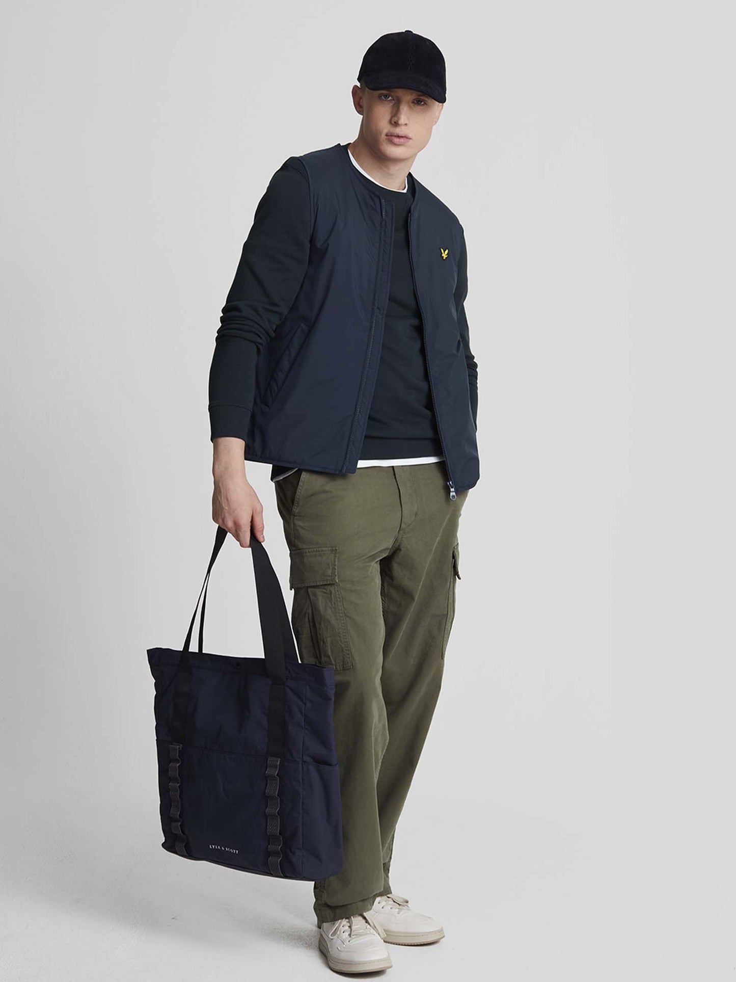 FELPA LYLE&SCOTT UOMO BLU