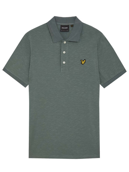 POLO SLUB LYLE&SCOTT UOMO SALVIA