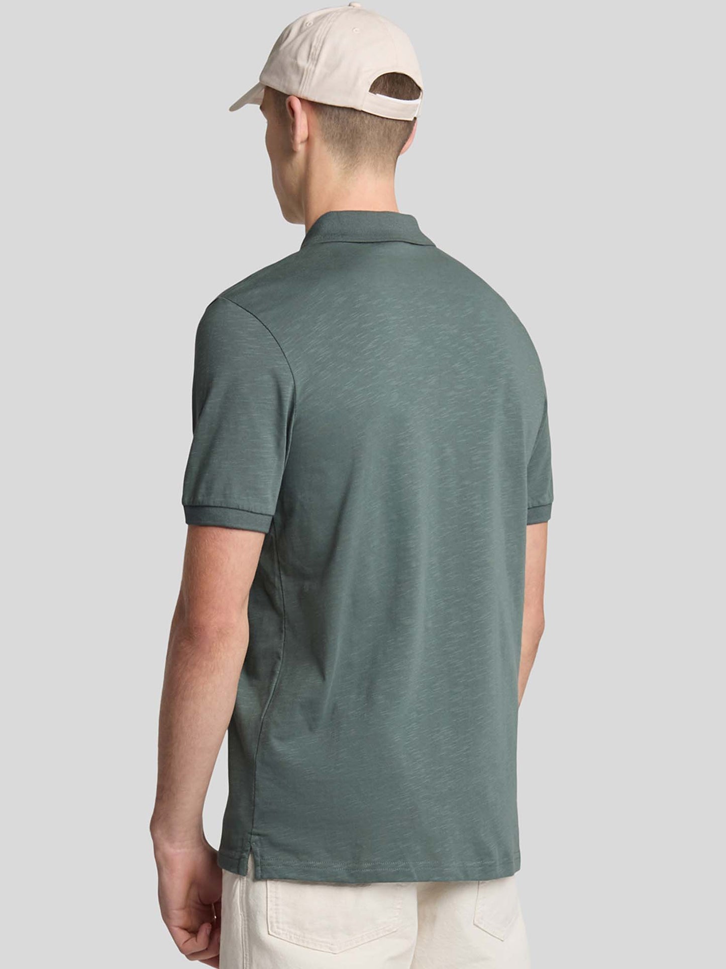 POLO SLUB LYLE&SCOTT UOMO SALVIA