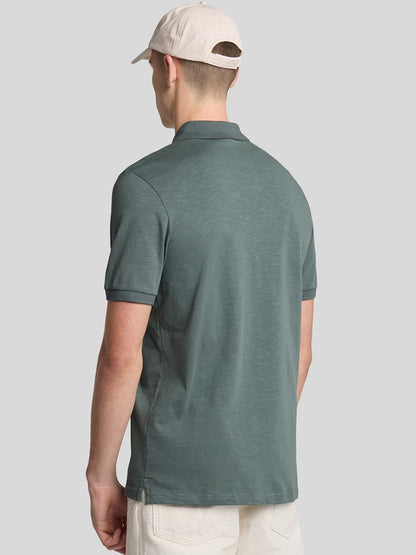 POLO SLUB LYLE&SCOTT UOMO SALVIA