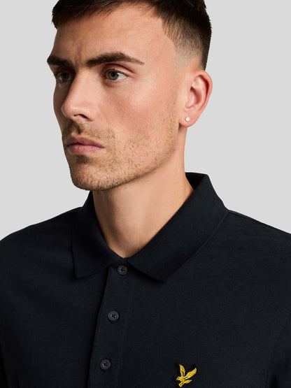 POLO SLUB LYLE&SCOTT UOMO BLU