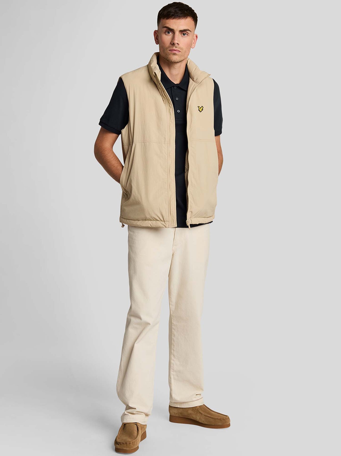 POLO SLUB LYLE&SCOTT UOMO BLU