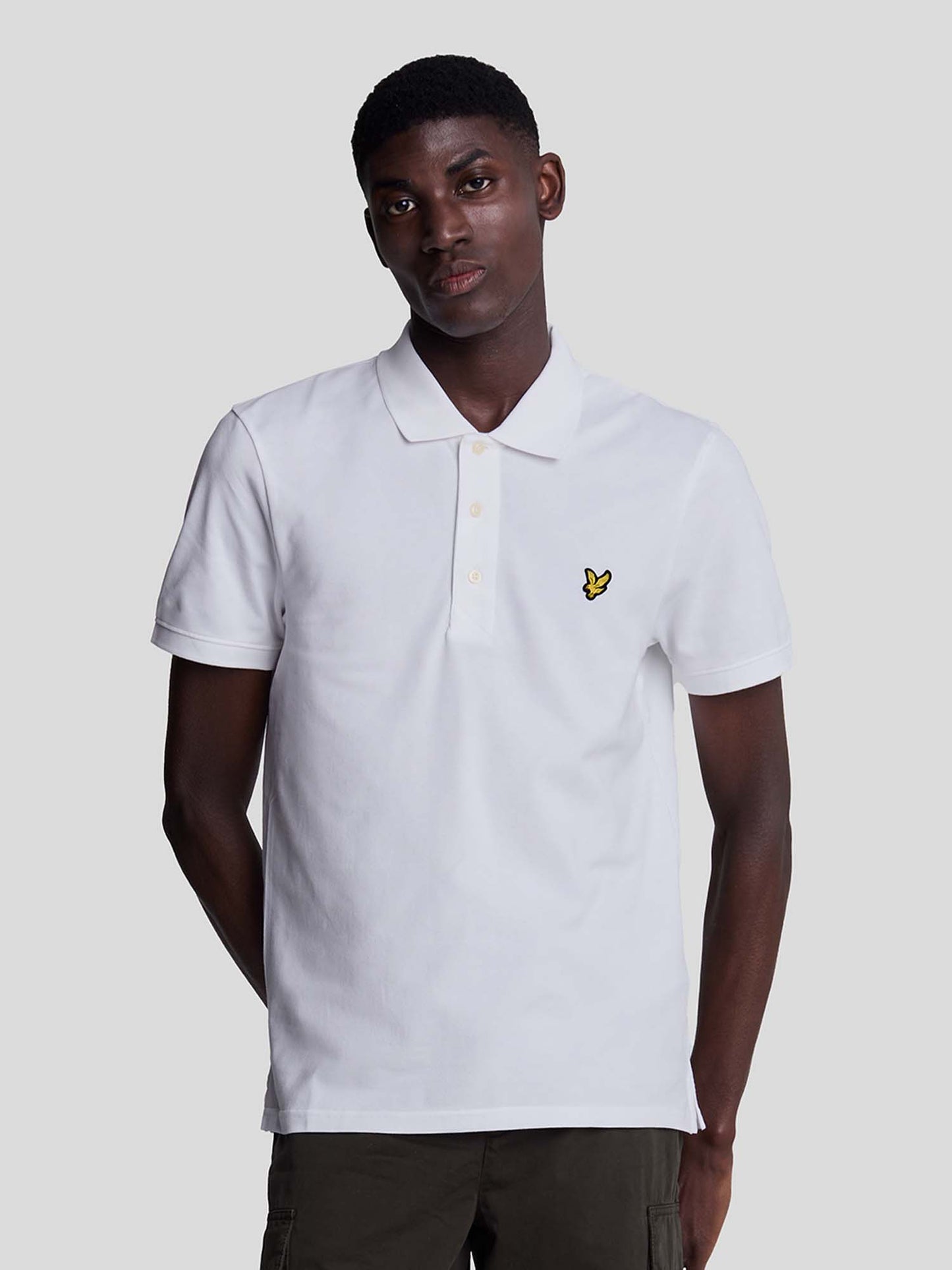 POLO PLAIN LYLE&SCOTT UOMO BIANCO