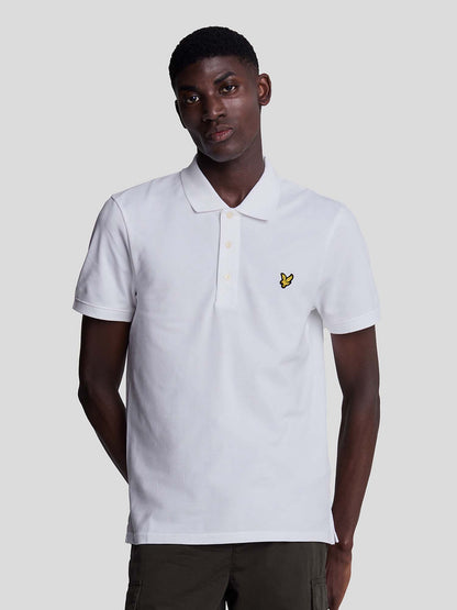 POLO PLAIN LYLE&SCOTT UOMO BIANCO