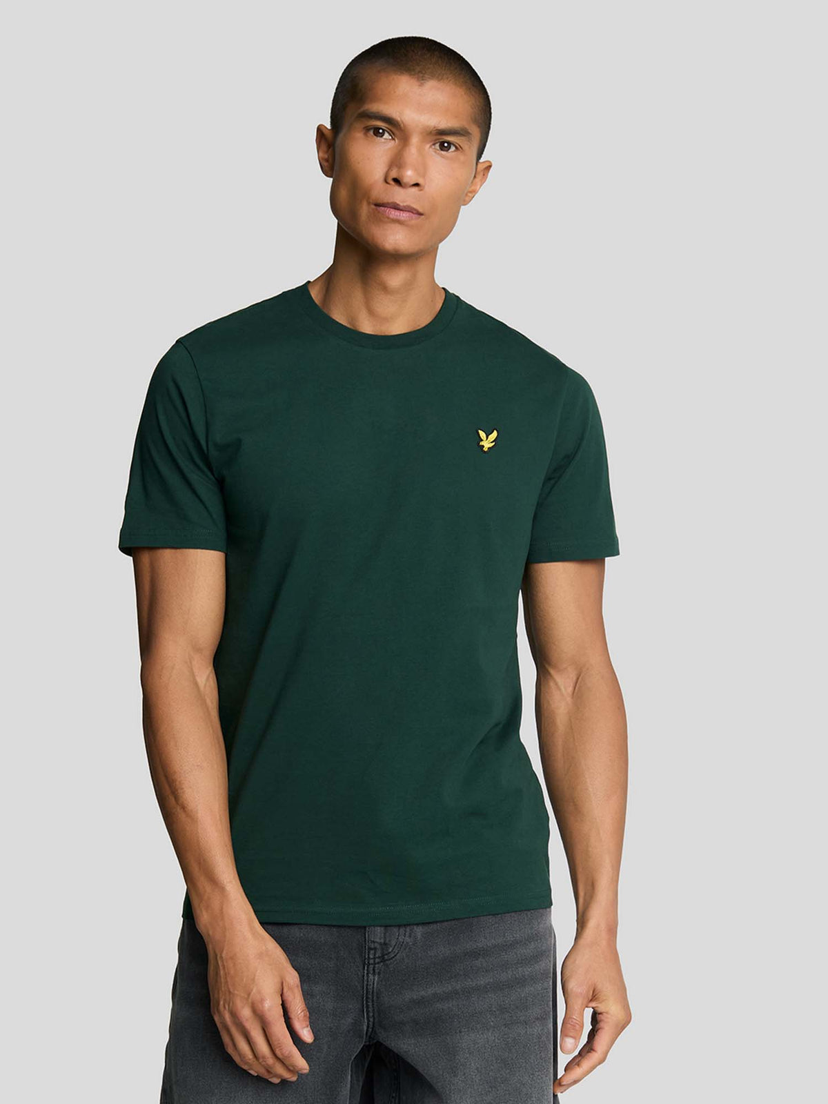 Lyle&scott t-shirt da uomo verde scuro