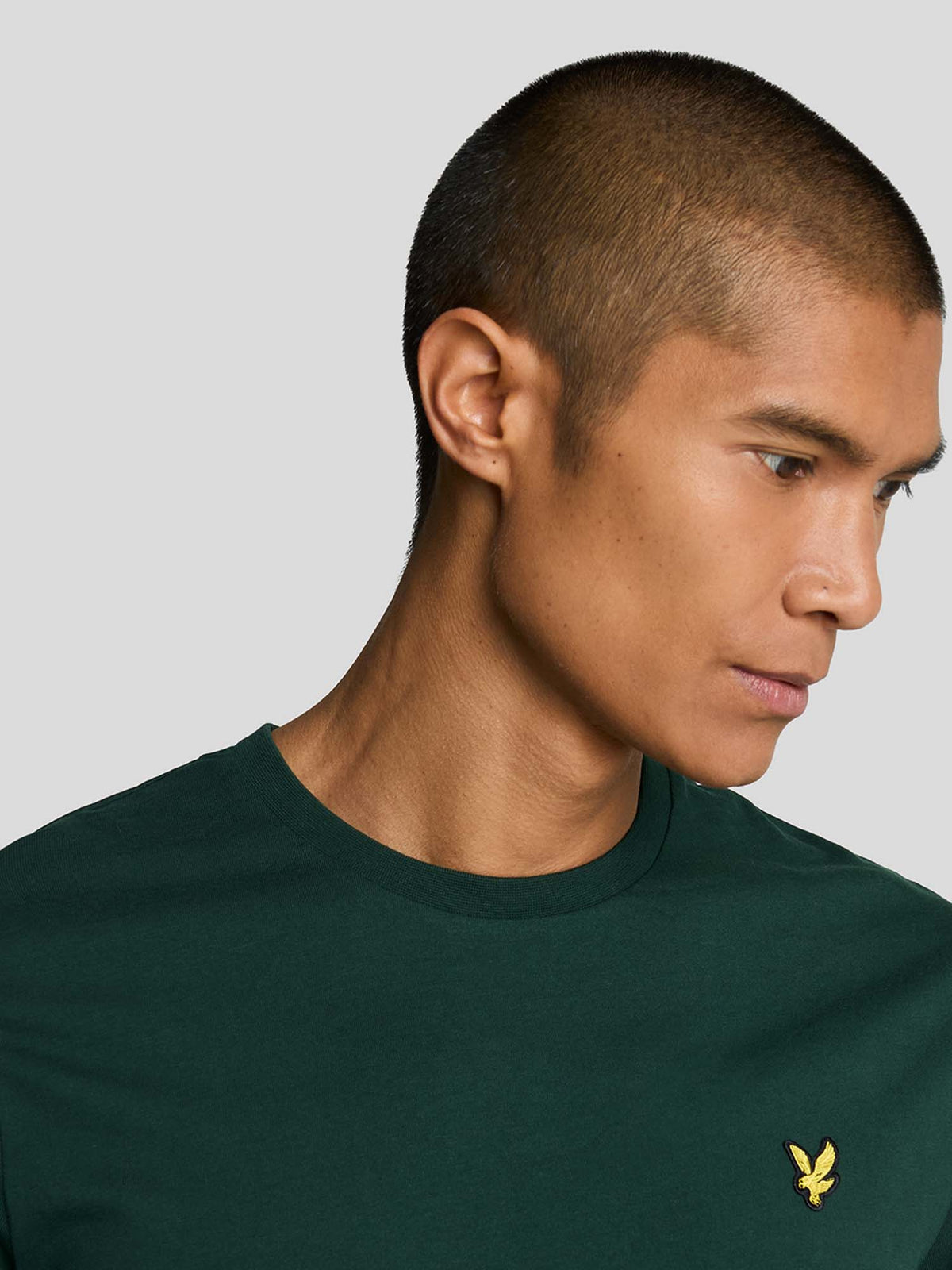 Lyle&scott t-shirt da uomo verde scuro