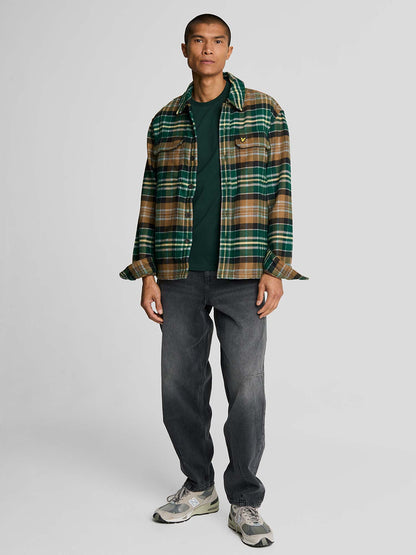 Lyle&scott t-shirt da uomo verde scuro