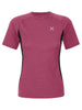 montura-rise-t-shirt-maniche-corte-da-donna-bordeaux
