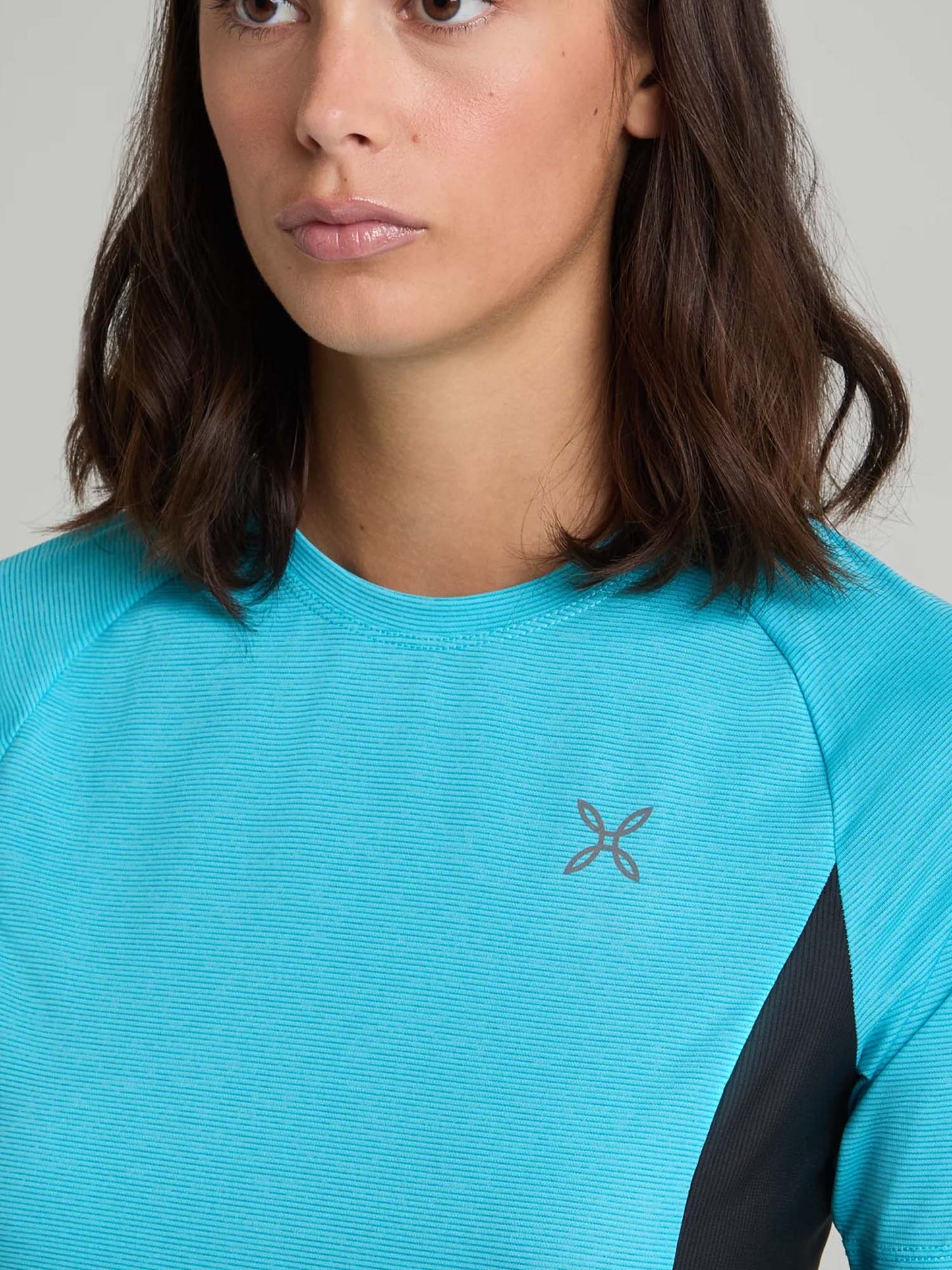 Montura Rise, t-shirt da donna azzurra