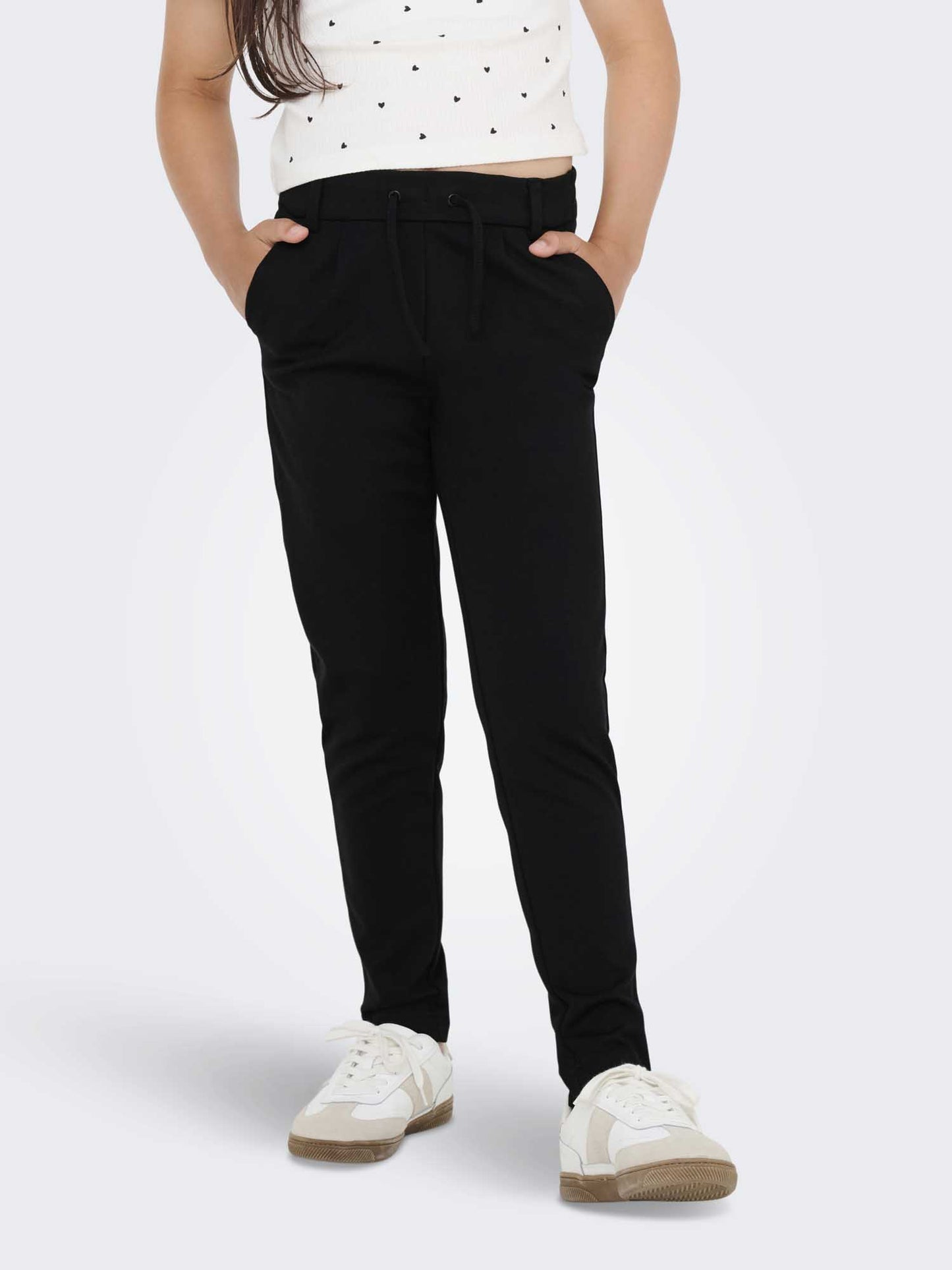 Pantaloni neri da bambino Only Jr per la primavera-estate