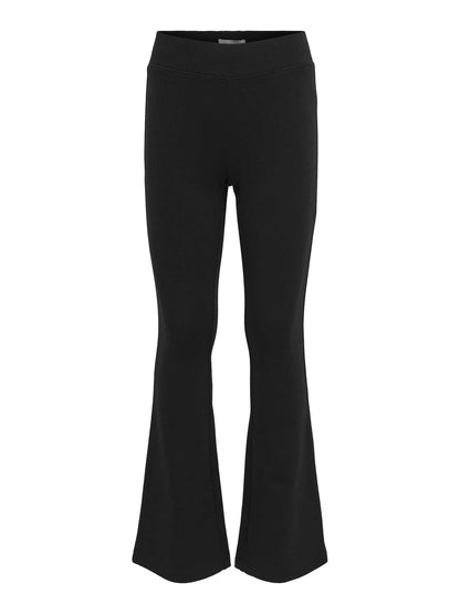 LEGGINGS PAIGE FLARED ONLY JUNIOR DA BAMBINA NERO
