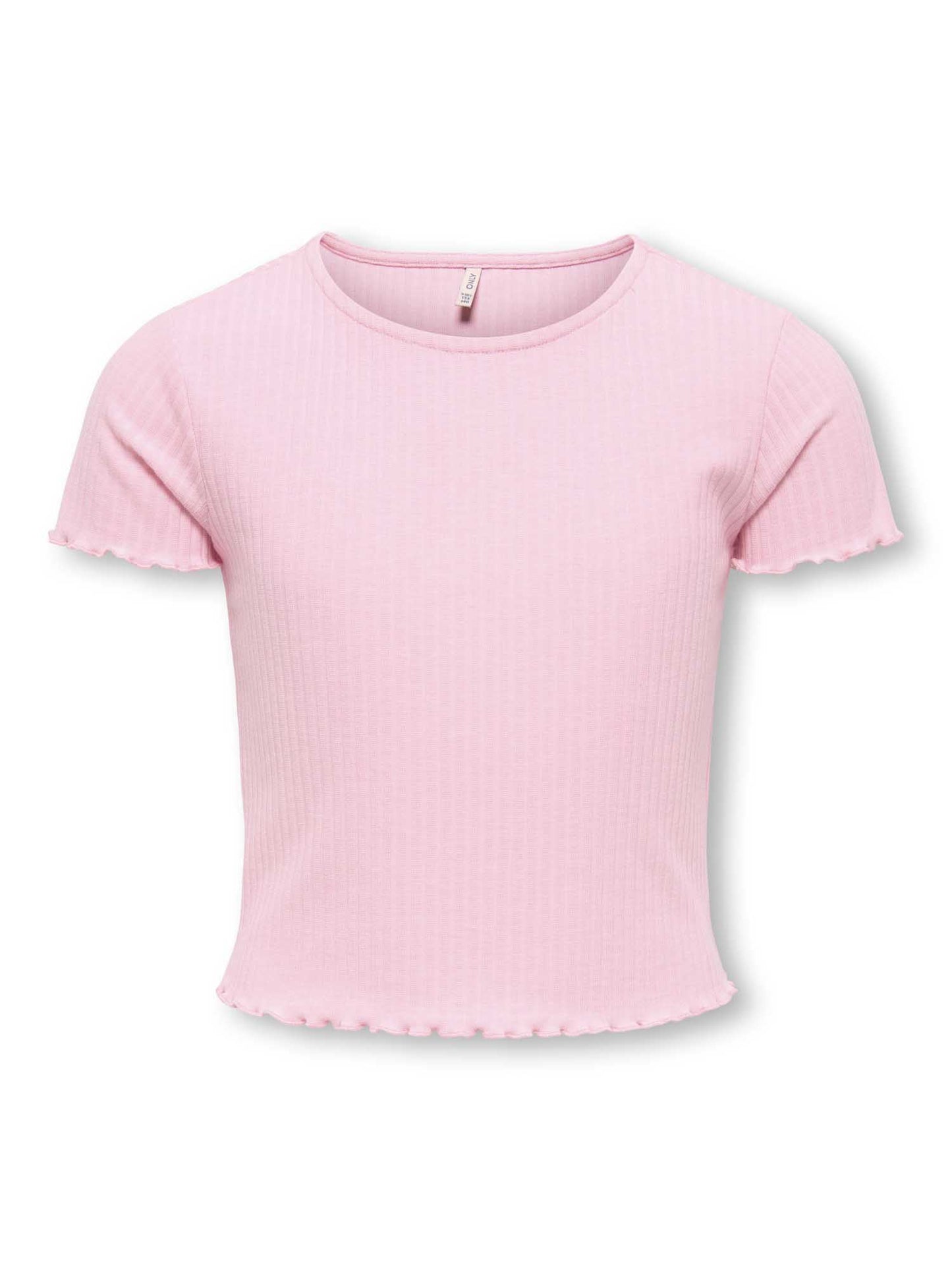 Only Jr T-shirt rosa unisex bambino Roman, comoda e versatile