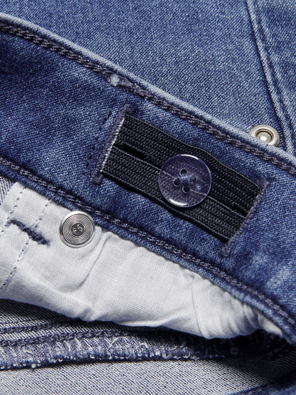 Jeans Konroyal Flared per bambino unisex in denim medio