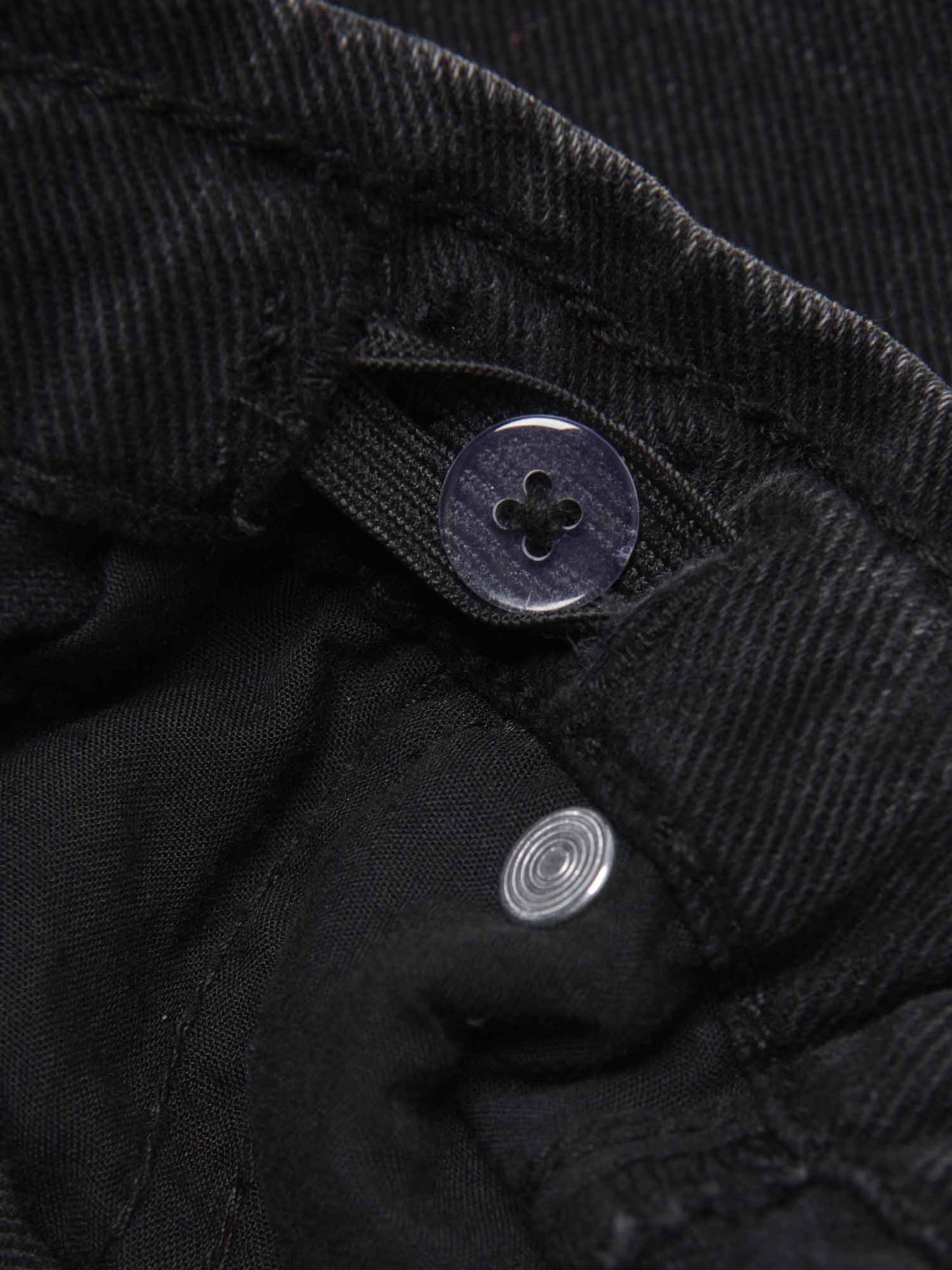Only Jr Comet, jeans Unisex bambino nero