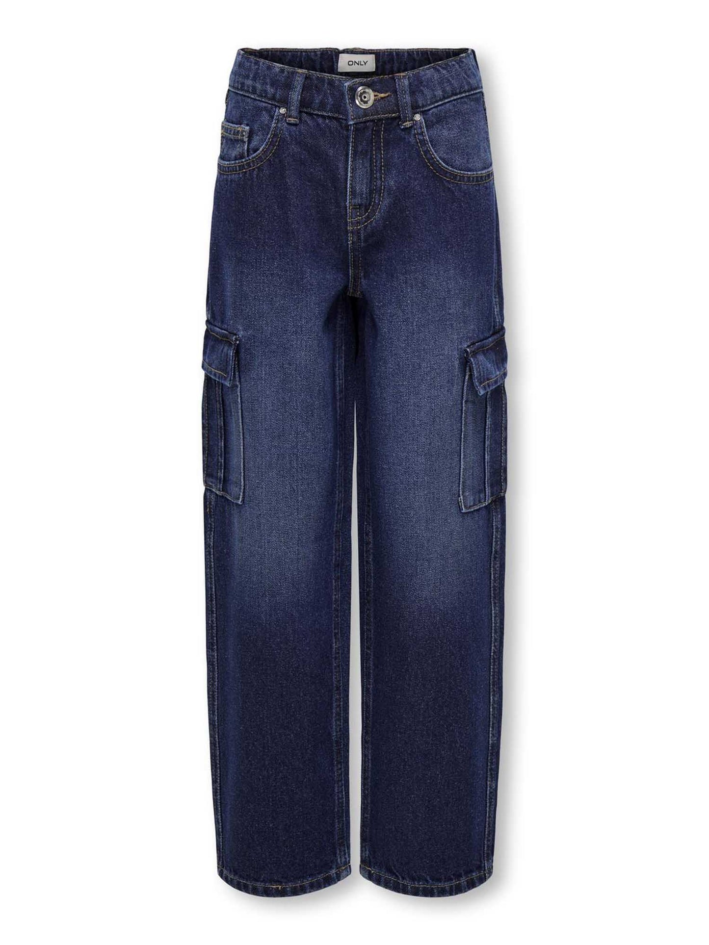 JEANS HARMONY WIDE CARGO ONLY DA BAMBINA DARK DENIM