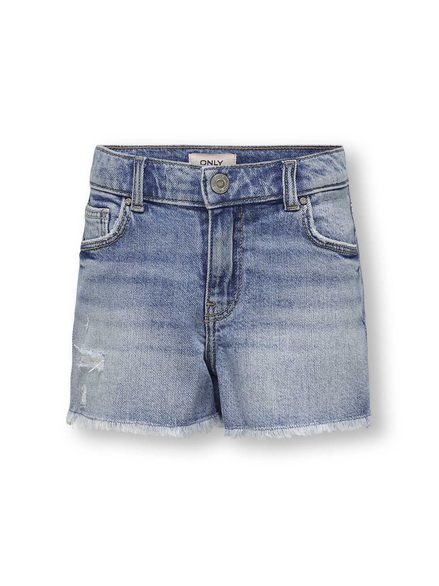 Shorts bambino unisex Only Robin in denim chiaro