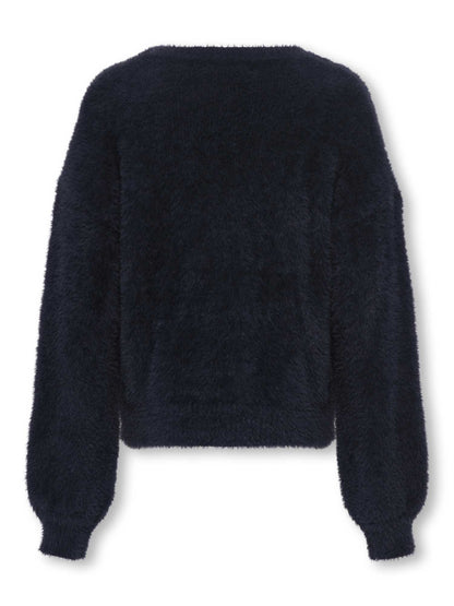 PULLOVER NEWPIUMO ONLY DA BAMBINA NERO