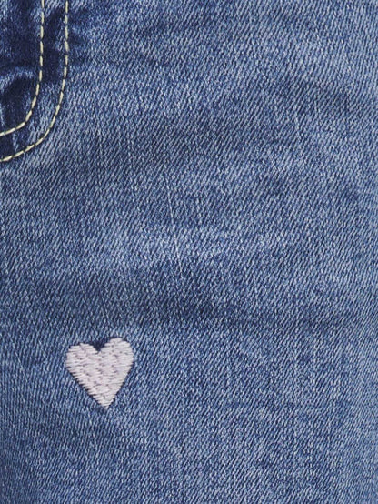 ONLY JR JUICY WIDE - JEANS CHIARO
