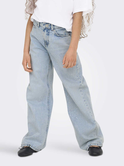 Jeans Only Cobain Wide denim per bambino unisex