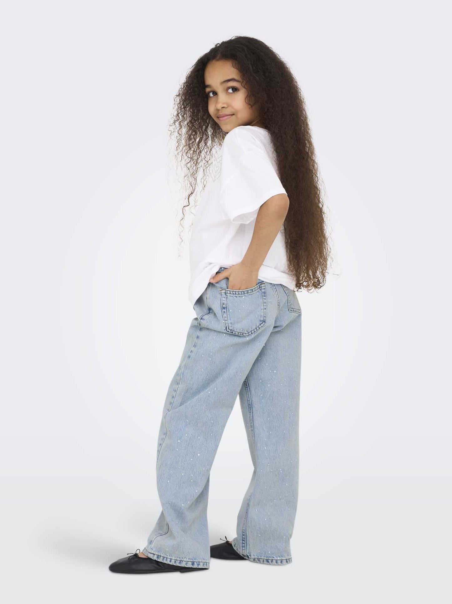 Jeans Only Cobain Wide denim per bambino unisex