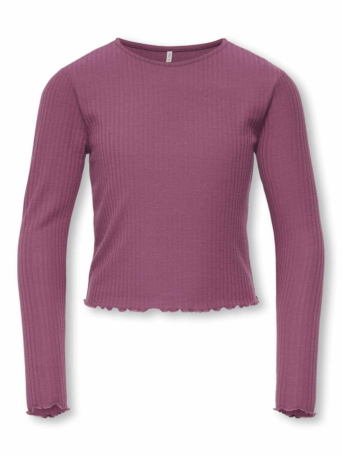 Only Jr 15326388 Grape, maglia maniche lunghe da bambina rosa