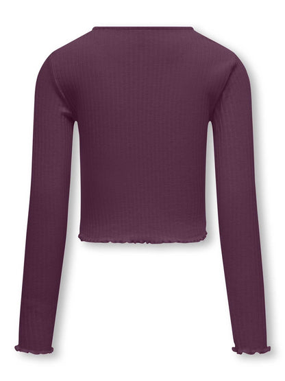 MAGLIA NELLA ONLY JUNIOR DA BAMBINA MALVA