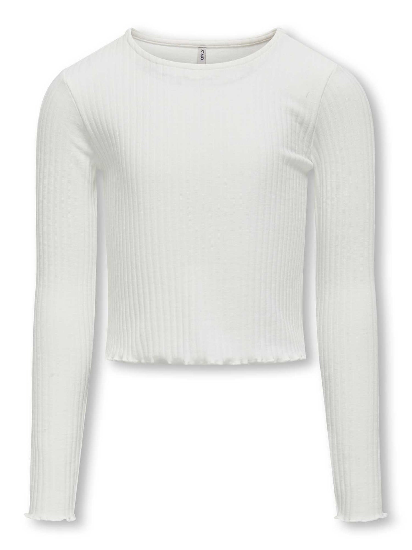 MAGLIA NELLA ONLY JUNIOR DA BAMBINA BIANCO