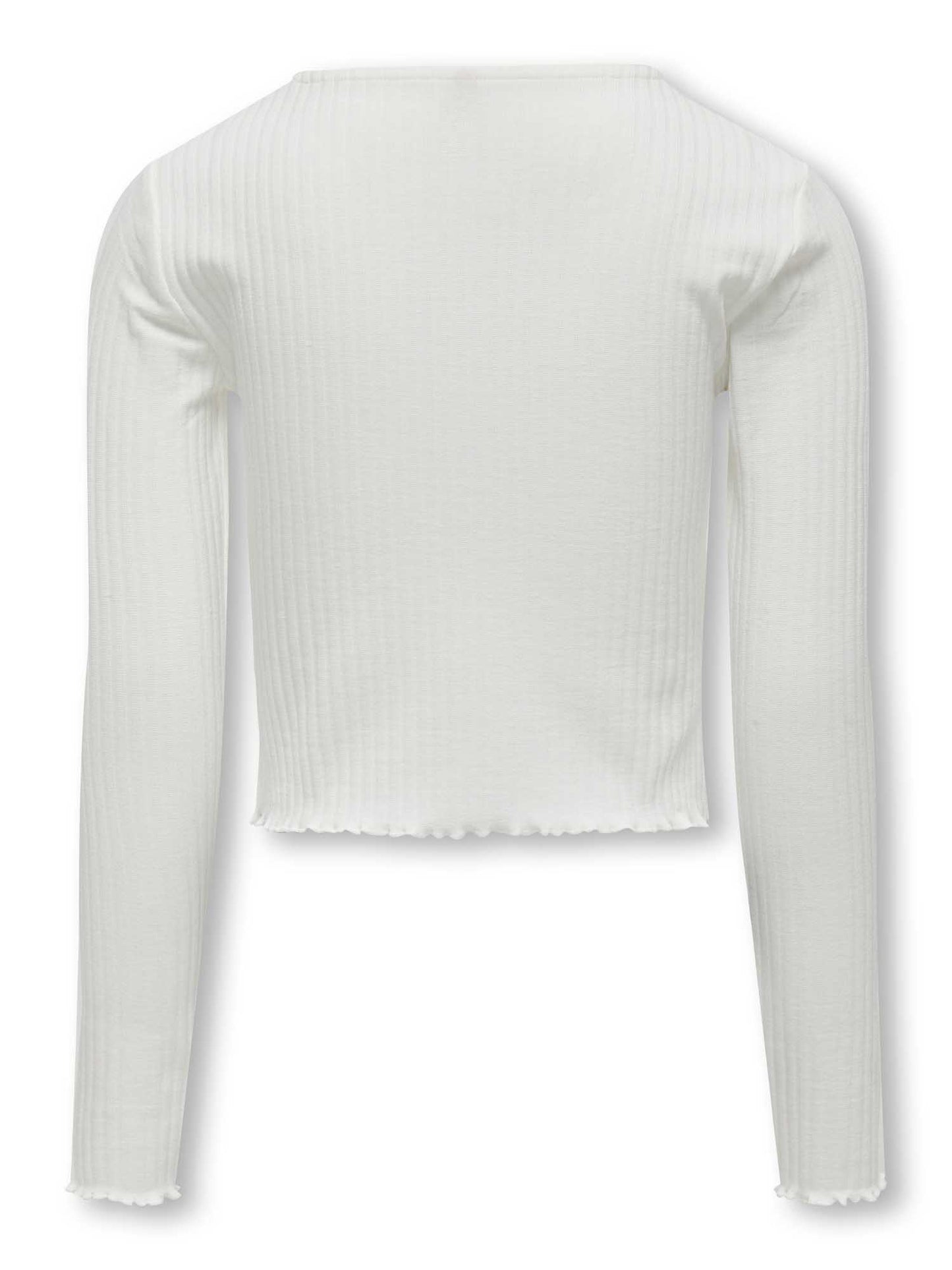 MAGLIA NELLA ONLY JUNIOR DA BAMBINA BIANCO