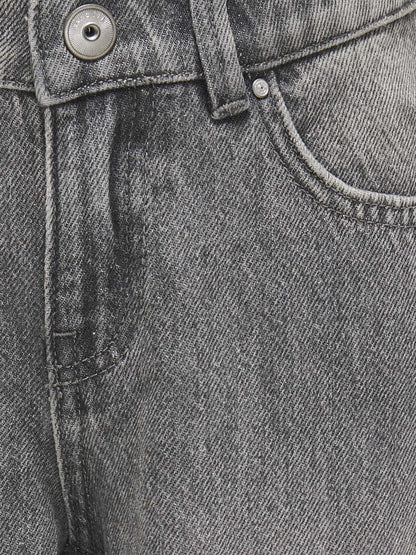 JEANS HARMONY WIDE CARGO ONLY DA BAMBINA GRIGIO DENIM