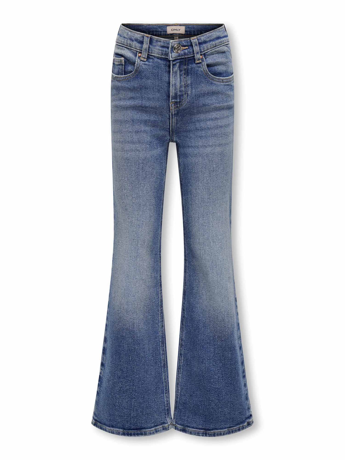 Only Jr Juicy Flared, jeans Unisex bambino denim